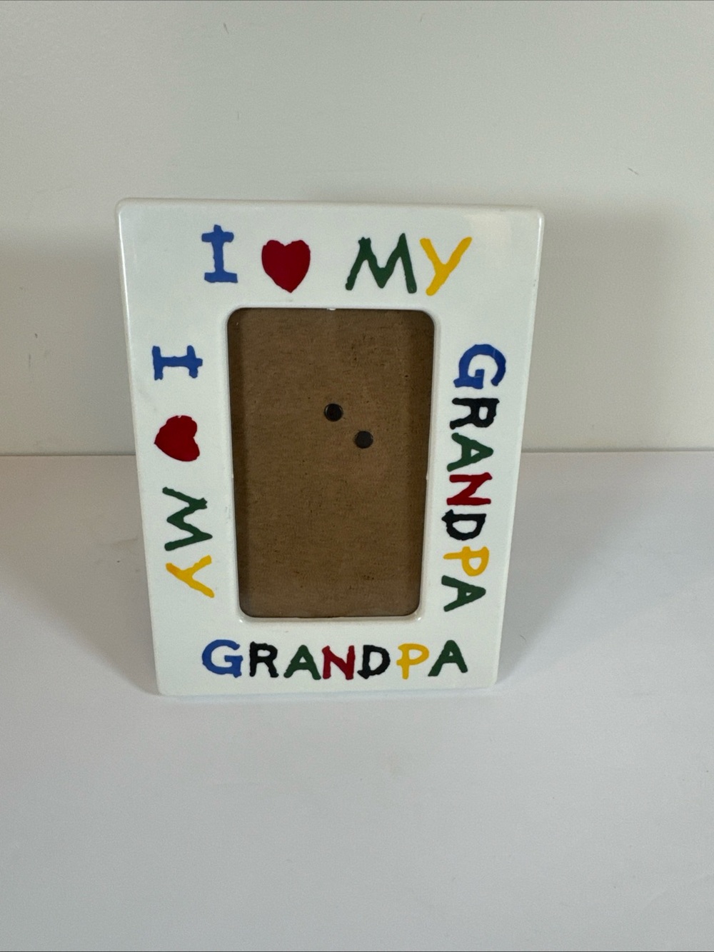 I ♥ My Grandpa Colorful Photo Frame